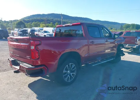 2021 Chevrolet Silverado 1500 4Wd Short Bed Rst из США, поврежденный, VIN 3GCUYEET4MG415611